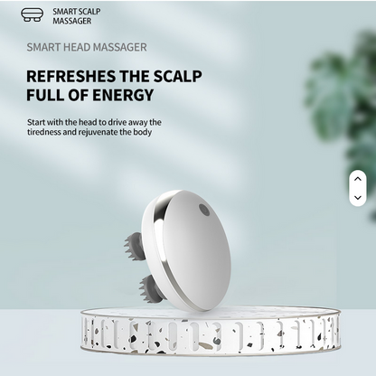 Scalp Massager With Red Light Therapy