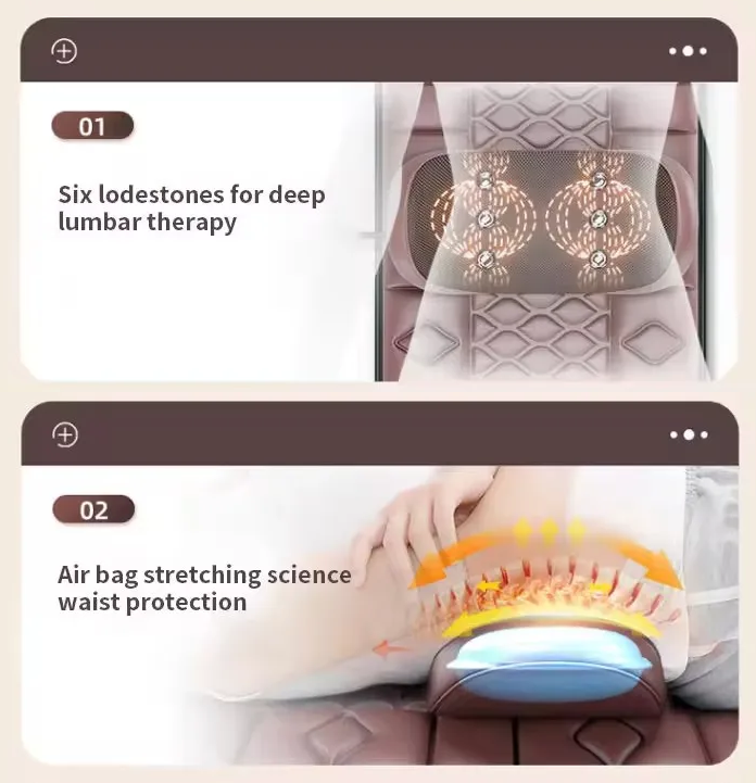 Total Full-Body Massage Mattress with Heating