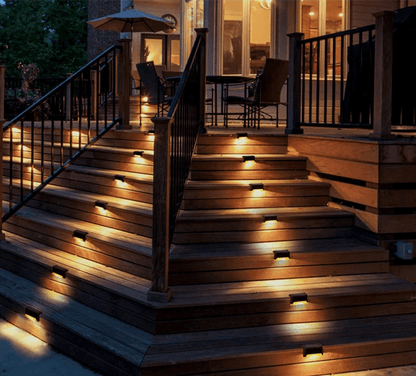 Solar Lights for Stairs and Fences - Oasis