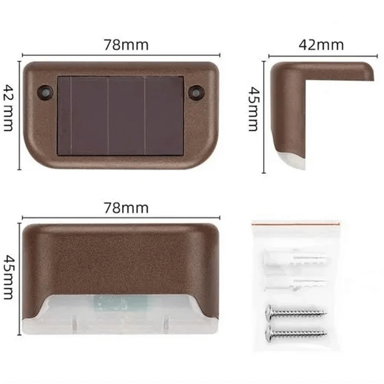 Solar Lights for Stairs and Fences - Oasis