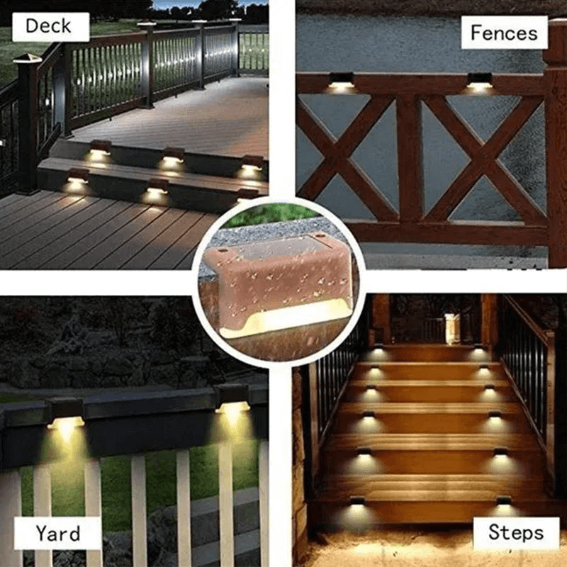 Solar Lights for Stairs and Fences - Oasis