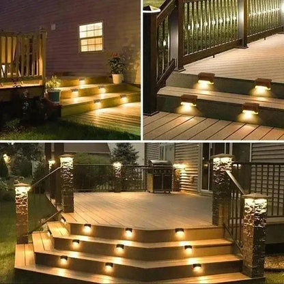 Solar LED Lights for Stairs and Patio