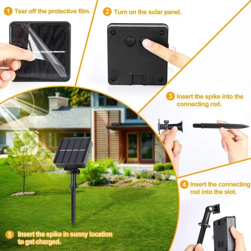 Solar Rope LED Lights