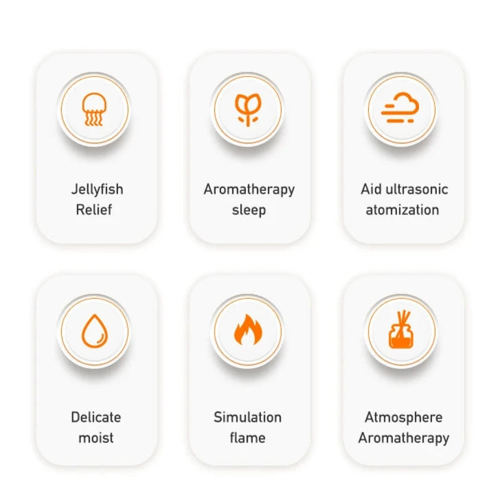 Flame Volcano Aromatherapy Humidifiers & Diffuser