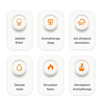 Flame Volcano Aromatherapy Humidifiers & Diffuser