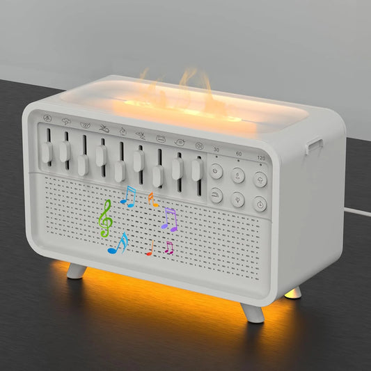 3-in-1 Bluetooth Speaker White Noise Sleep & Humidifier