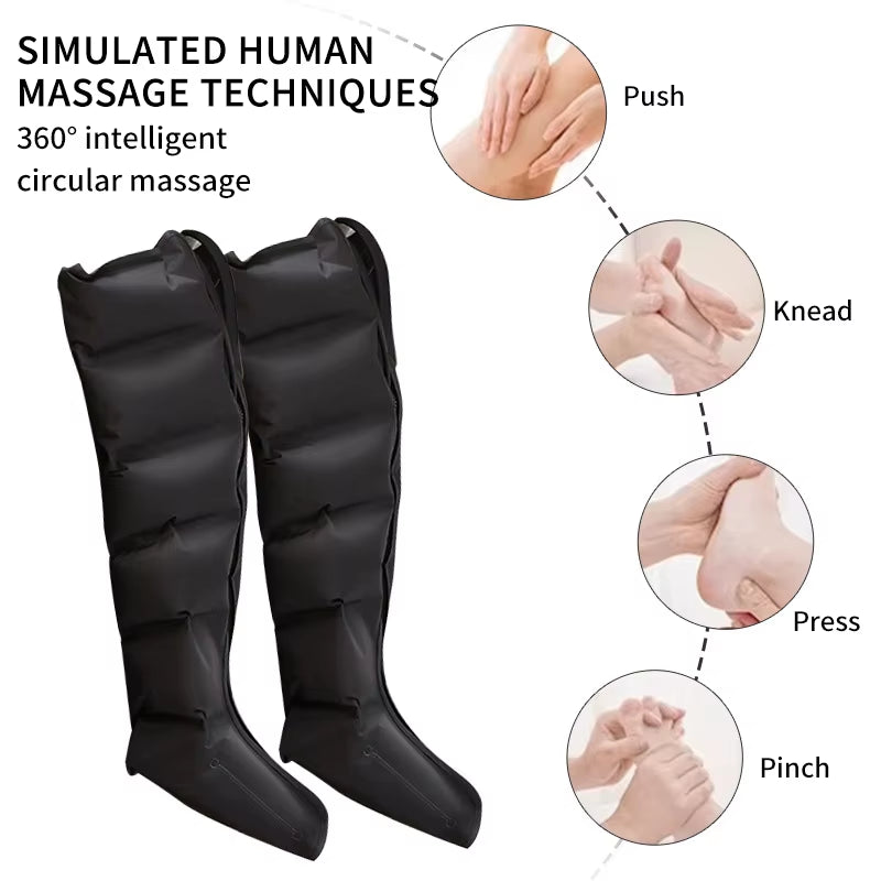 360° Leg & Foot Compression Massager with Remote Control