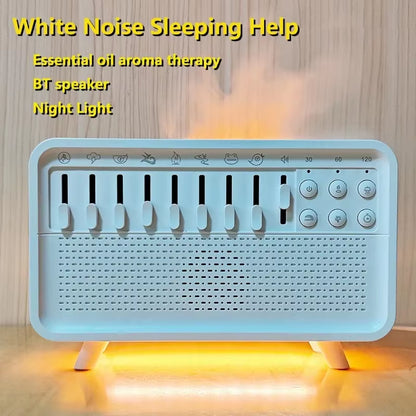 3-in-1 Bluetooth Speaker White Noise Sleep & Humidifier