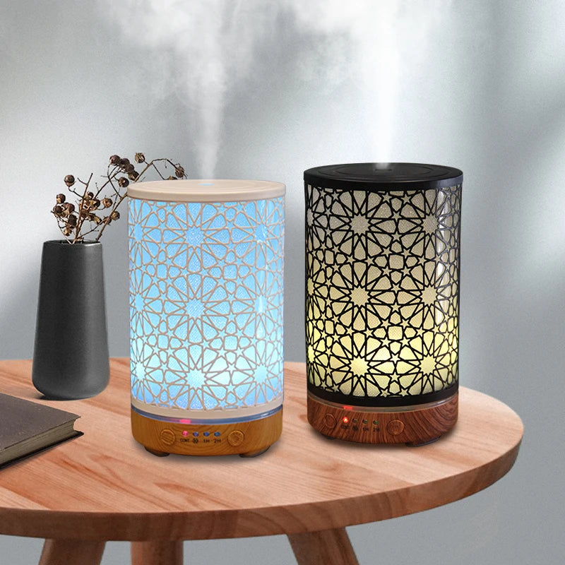 Moroccan Pattern Humidifier & Aroma Diffuser