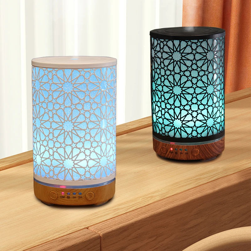 Moroccan Pattern Humidifier & Aroma Diffuser