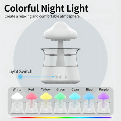 Raindrop Cloud Aromatherapy Diffuser Sleep inducer